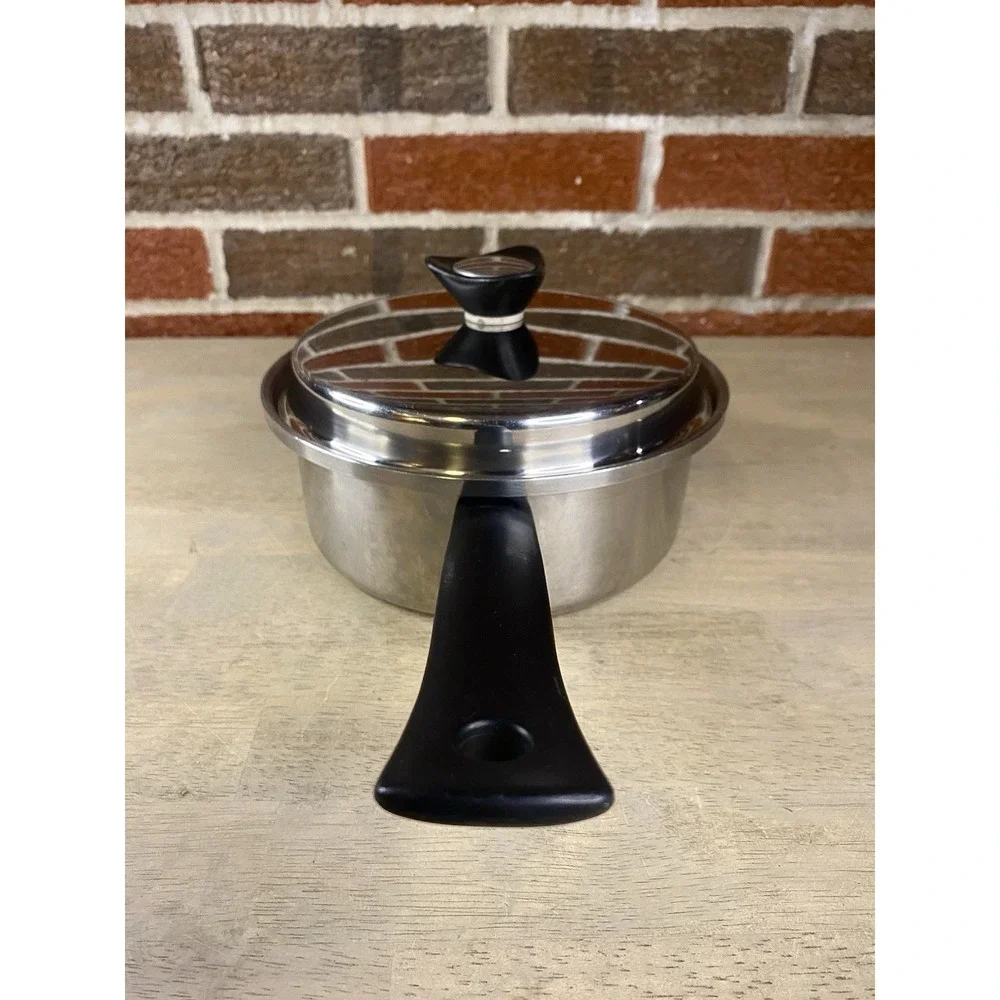 Maxam 18/8 3-Ply‎ Stainless 1.5 Quart Saucepan With Lid USA